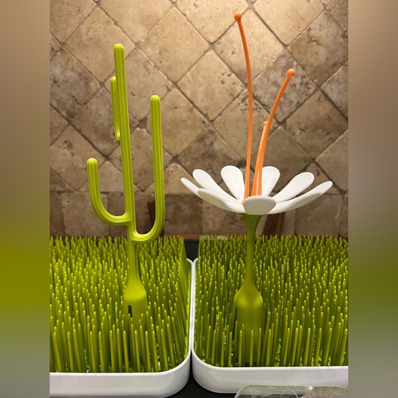 BOON lawn bottle drying racks with twig and stem accessories. - Picture 5 of 5